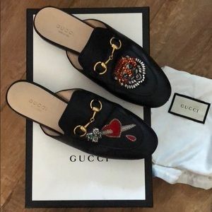Gucci Princetown Tiger Slippers 36